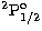 $^2{\mathrm
P}_{1/2}^\mathrm{o}$