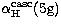 $\alpha_\mathrm{H}^\mathrm{casc}(5\mathrm{g})$