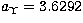 $a_\Upsilon = 3.6292$