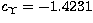 $c_\Upsilon = -1.4231$