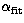 $\alpha_\mathrm{fit}$