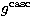 $g^\mathrm{casc}$