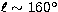 $\ell \sim 160\hbox{$^\circ$}$