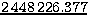 $2\,448\,226.377$
