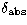$\delta _{\rm abs}$