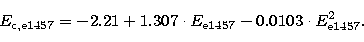 \begin{displaymath}
E_{\rm c,e1457}= -2.21 + 1.307 \cdot E_{\rm e1457} -0.0103 \cdot E^2_{\rm e1457}.\end{displaymath}