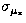 $\sigma_{\mu_x}$