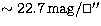 $\sim 22.7 \,\mathrm{mag}/\ifmmode\hbox{\rlap{$\sqcap$}$\sqcup$}\else{\unskip\no...
 ...$}
\parfillskip=0pt\finalhyphendemerits=0\endgraf}\fi{\hbox{$^{\prime\prime}$}}$