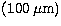 $\rm (100\,\mu m)$