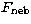 $F_{\rm neb}$