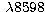 $\;\lambda8598$