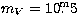 $m_{V}=10\hbox{$.\!\!^{\rm m}$}5$