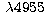 $\;\lambda4955$