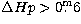 $\Delta{H}p\gt\hbox{$.\!\!^{\rm m}$}6$