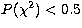 $P(\chi^{2}) < 0.5$