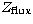 $Z_{\rm flux}$