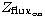$Z_{\rm flux_{\rm on}}$