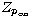 $Z_{p_{\rm on}}$