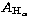 $A_{{\rm H}_{\alpha}}$