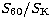$S_{60}/S_{\rm K}$