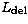 $L_\mathrm{del}$