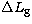 $\Delta L_\mathrm{g}$