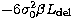 $-6 \sigma_{0}^{2} \beta L_\mathrm{del}$