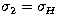 $\sigma_{2} = \sigma_{H}$