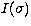 $I(\sigma)$