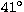 $41^\circ$