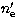 $n^\prime_{\rm e}$