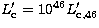 $L^\prime_{\rm c} =
10^{46}L^\prime_{\rm c,46}$
