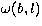 $\omega(b,l)$