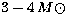 $3 - 4\, M\hbox{$\odot$}$