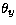 $\theta_{y}$