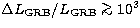 $\Delta L_{\rm GRB}/L_{\rm GRB} \mathrel{\mathchoice {\vcenter{\offinterlineskip...
 ...finterlineskip\halign{\hfil$\scriptscriptstyle ... 