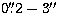 $0\hbox{$.\!\!^{\prime\prime}$}2-3^{\prime\prime}$