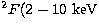 $^2F(2-10~{\rm keV}$