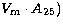 $V_{\rm m}\cdot A_{25})$