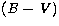 $({\it B}-{\it V})$