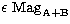 $\epsilon\ {\rm Mag}_{\rm A+B}$