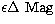 $\epsilon \Delta\ {\rm Mag}$