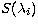 $S(\lambda_i)$