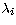 $\lambda_i$