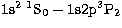 $\rm 1s^2~^1S_0-1s2p^3P_2$
