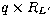 $q \times R_{L'}$