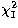 $\chi_{\rm I}^2$