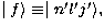 $\mid f\rangle \equiv \mid n^{\prime
}l^{\prime }j^{\prime }\rangle ,$