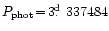$P_{\mathrm{phot}} \!=\! 3\hbox{$.\!\!^{\rm d}$ }337484$