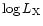 $\log L_{\rm X}$